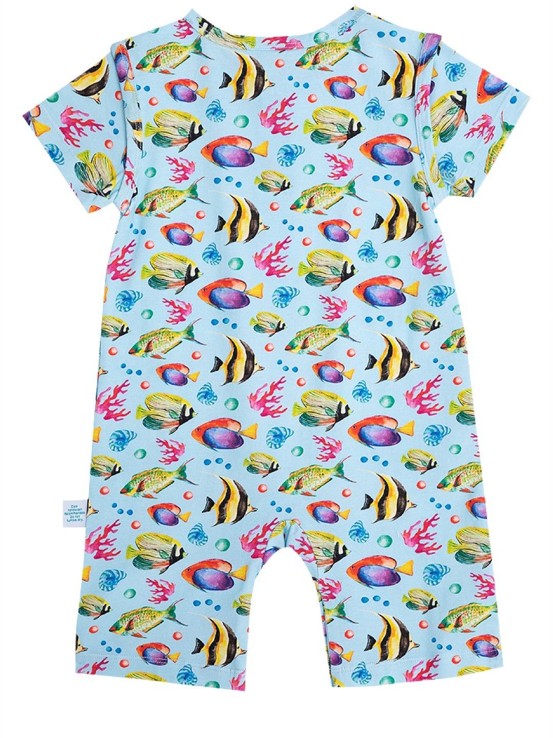 bean fashion Wonder Playsuits Anina Rubio Fish Pulo Shortsleeves Romper (Multicolor- Image 2)