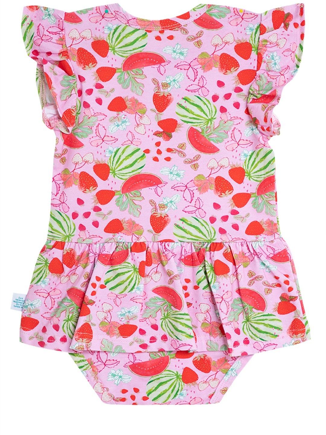 bean fashion Wonder Playsuits Alessa Lanot Pakwan Fun Berry Blast Onesie Dress (Multicolor- Image 2)