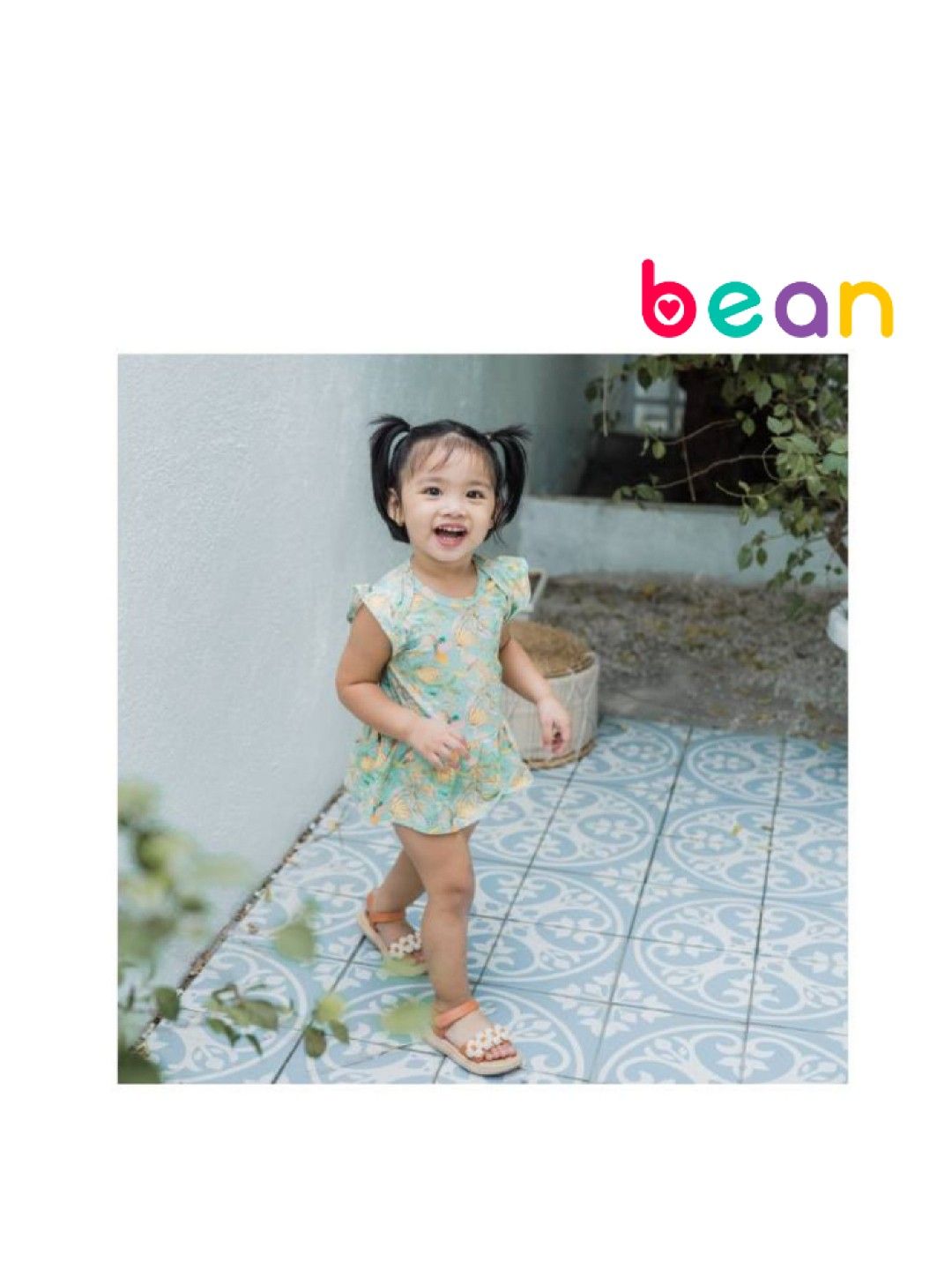 bean fashion Wonder Playsuits Alessa Lanot Saging Swirl Berry Blast Onesie Dress (No Color- Image 1)