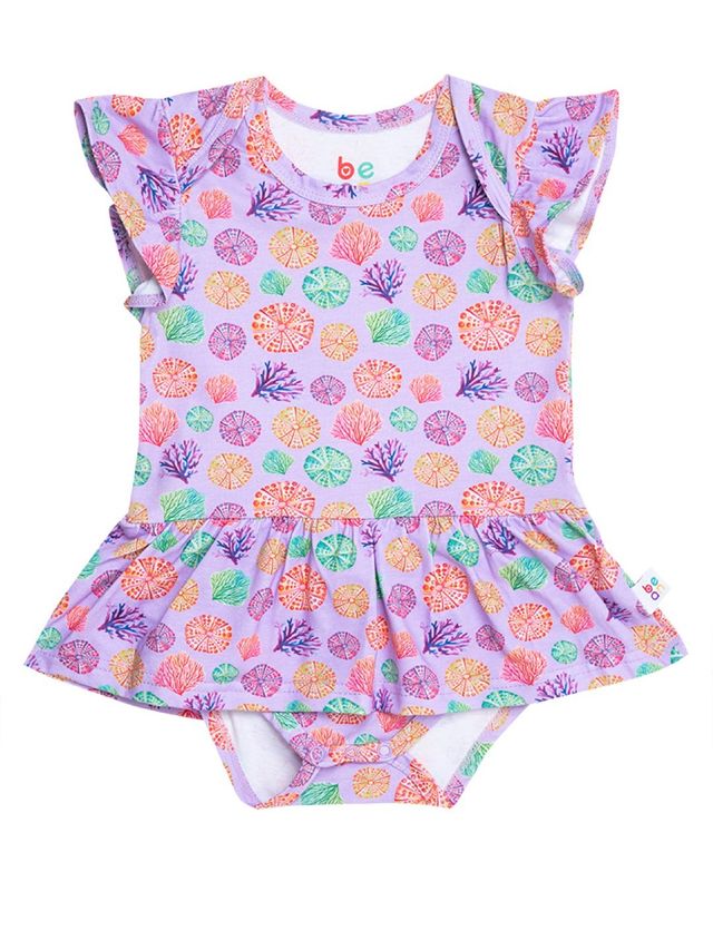 bean Wonder Playsuits Anina Rubio Coral Poro Onesie Dress