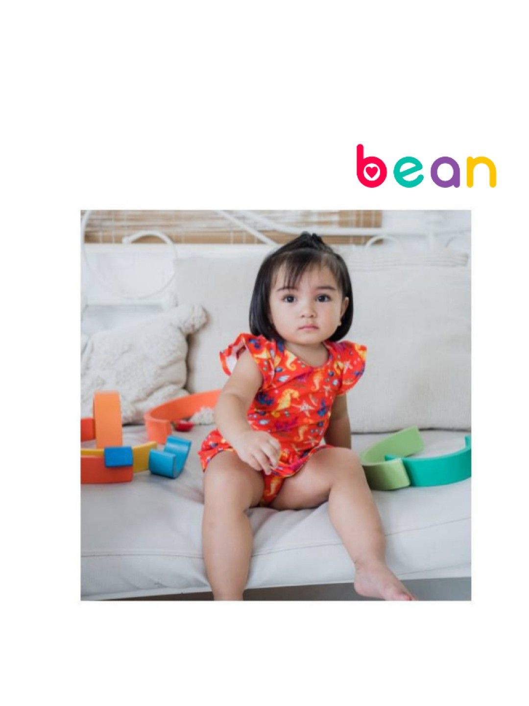 bean fashion Wonder Playsuits Anina Rubio Seahorse Baler Onesie Dress (No Color- Image 1)