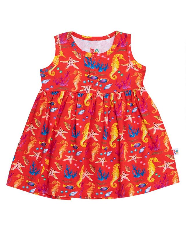 bean Wonder Playsuits Anina Rubio Seahorse Aklan Dress with Bloomer Set