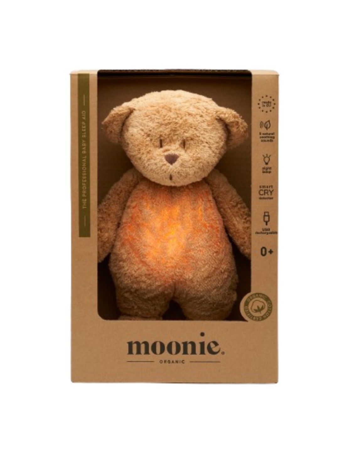 Moonie Organic Humming Bear (Cappuccino- Image 2)