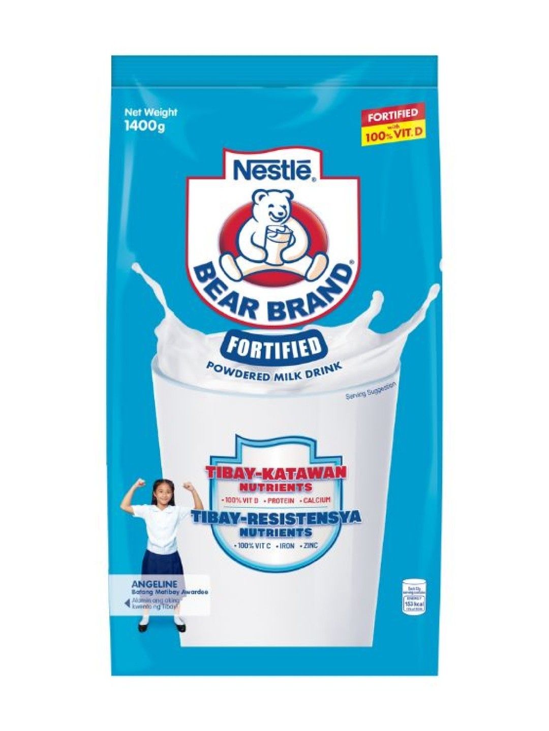 Bear Brand Fortified Powdered Milk Drink (1.4kg) [Expiry: 10/31/24]