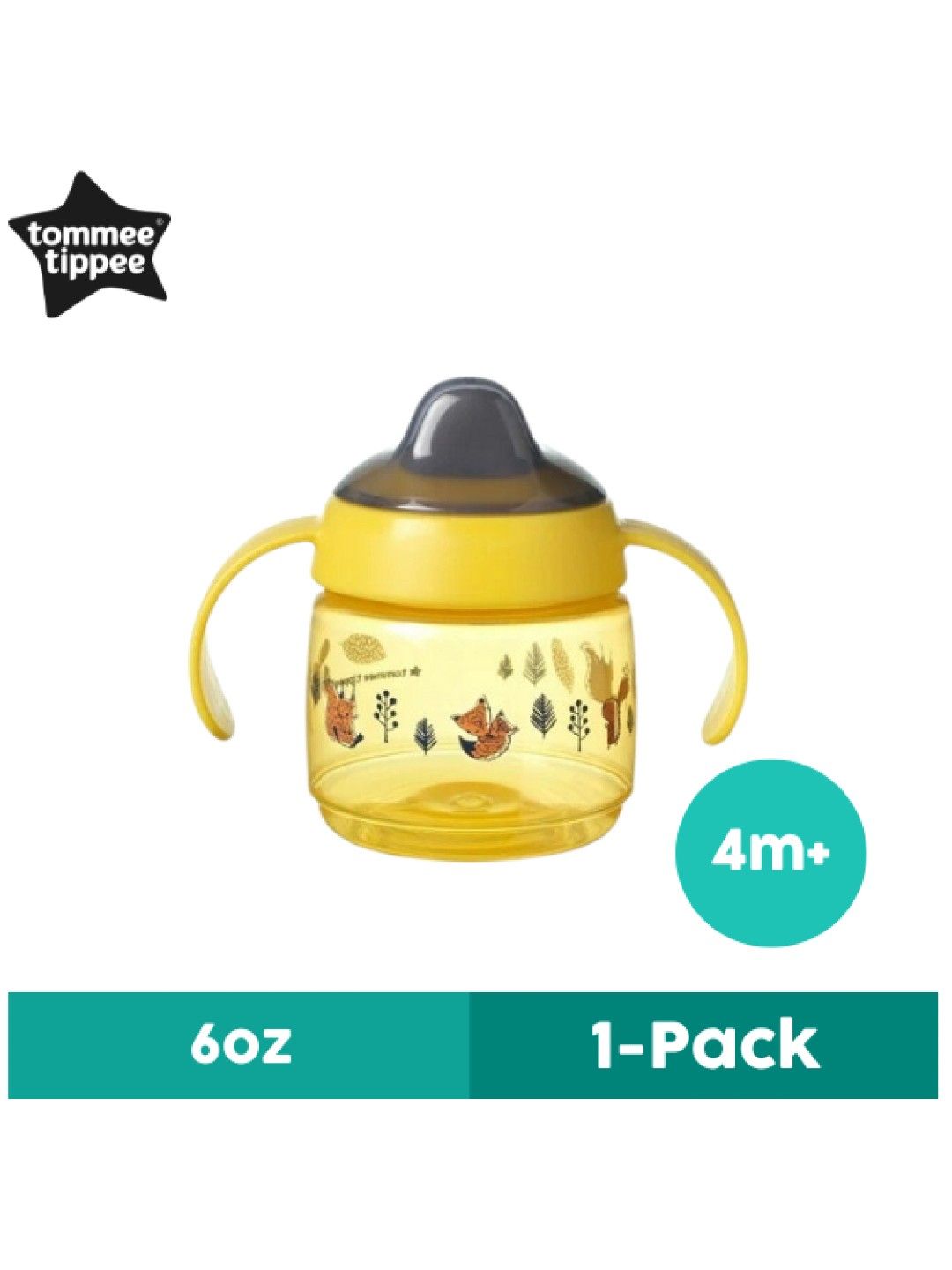 Tommee Tippee Super Star Weaning Sippee Cup - Yellow (6oz) (No Color- Image 1)