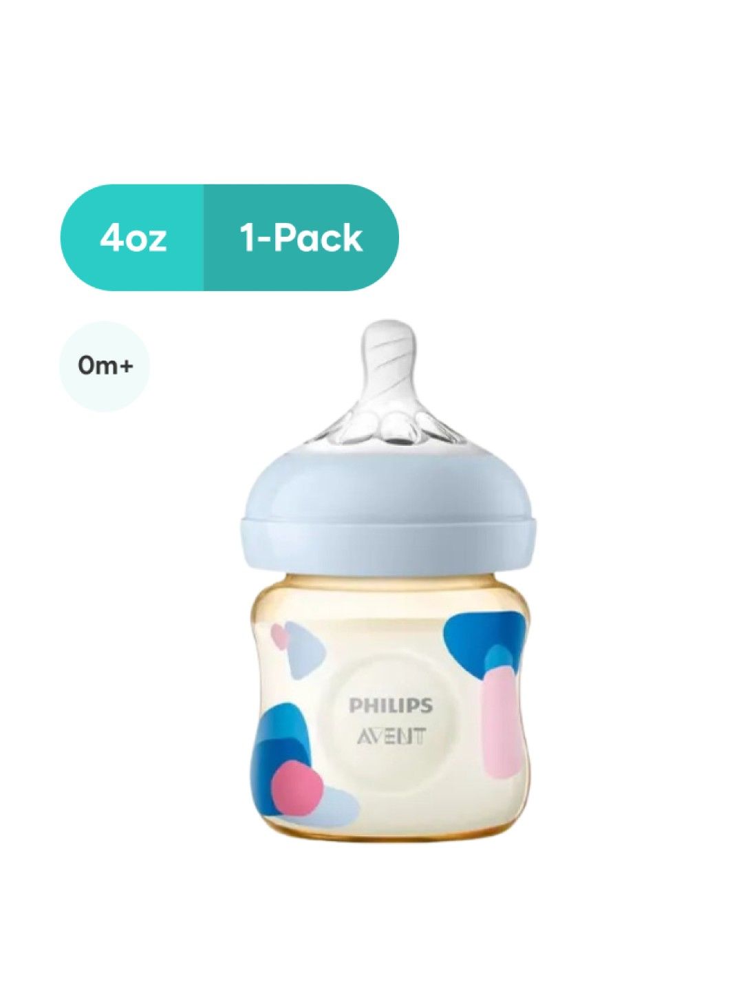 Avent Natural PPSU Premium Baby Bottle (4oz) (No Color- Image 1)