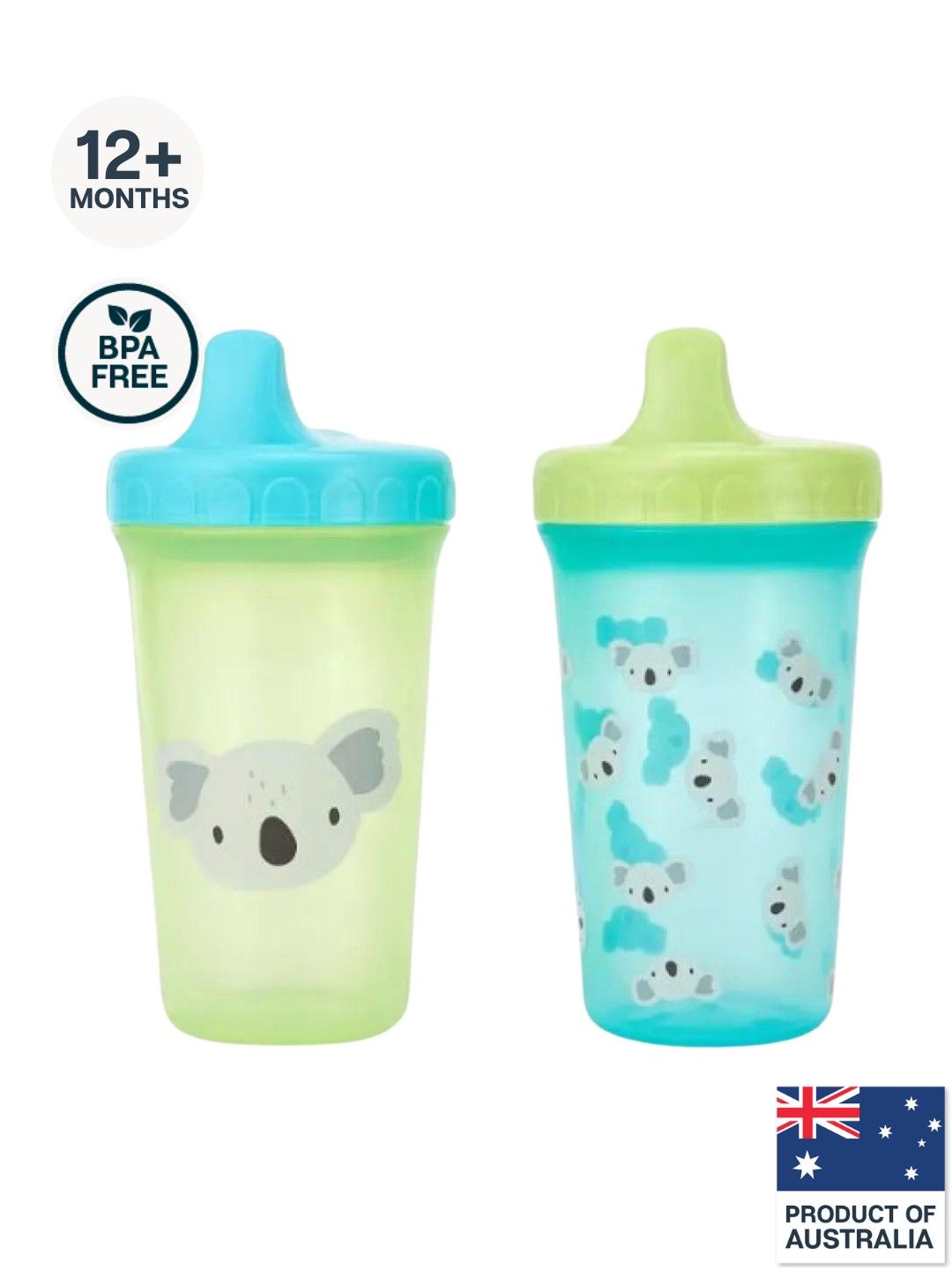 Anko Hard Spout Cups (2packs) (Assorted- Image 1)