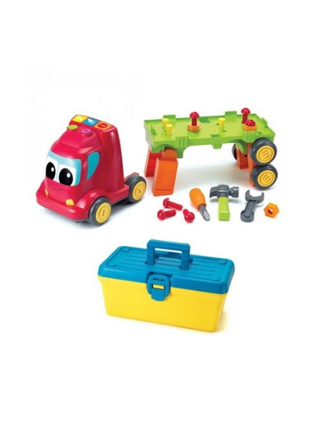 Infantino 3-in-1 Busy Builder Fun Sounds Truck with [FREE] Fun Time Duck (Assorted) (No Color- Image 2)