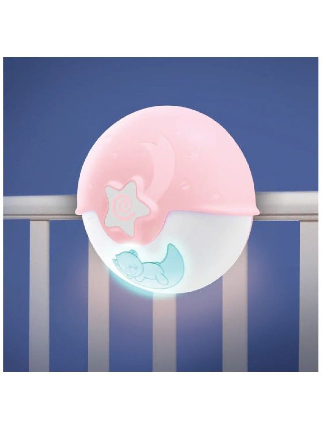 Infantino WOM Soothing Light Projector with [FREE] Fun Time Duck (Pink- Image 3)