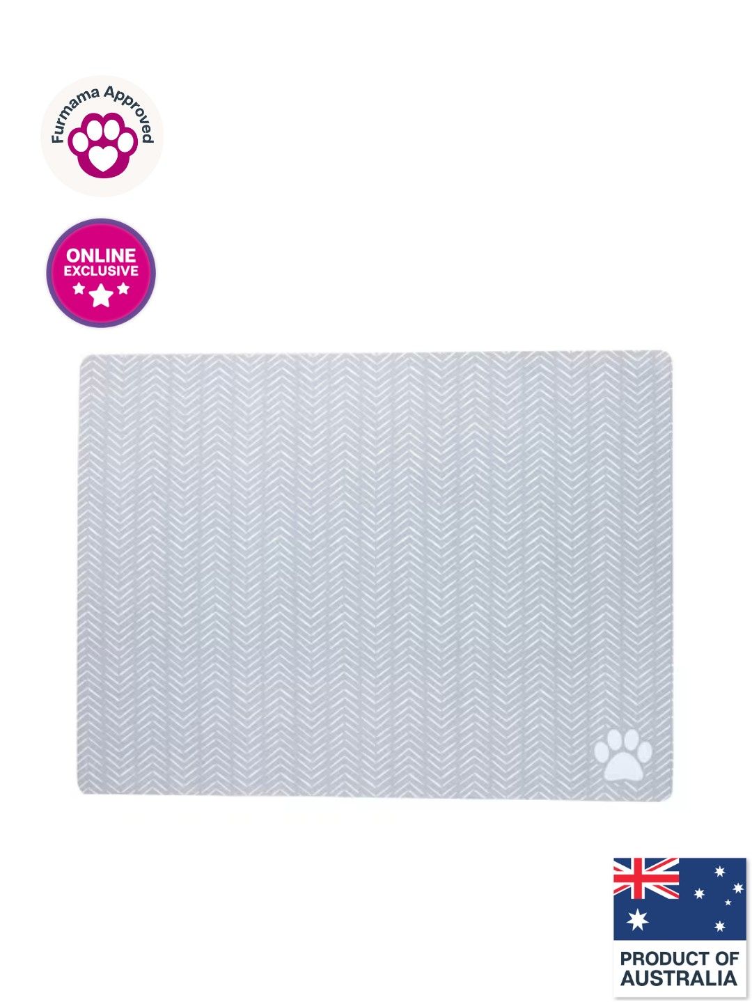 Anko Pet Feeding Mat (Grey- Image 1)