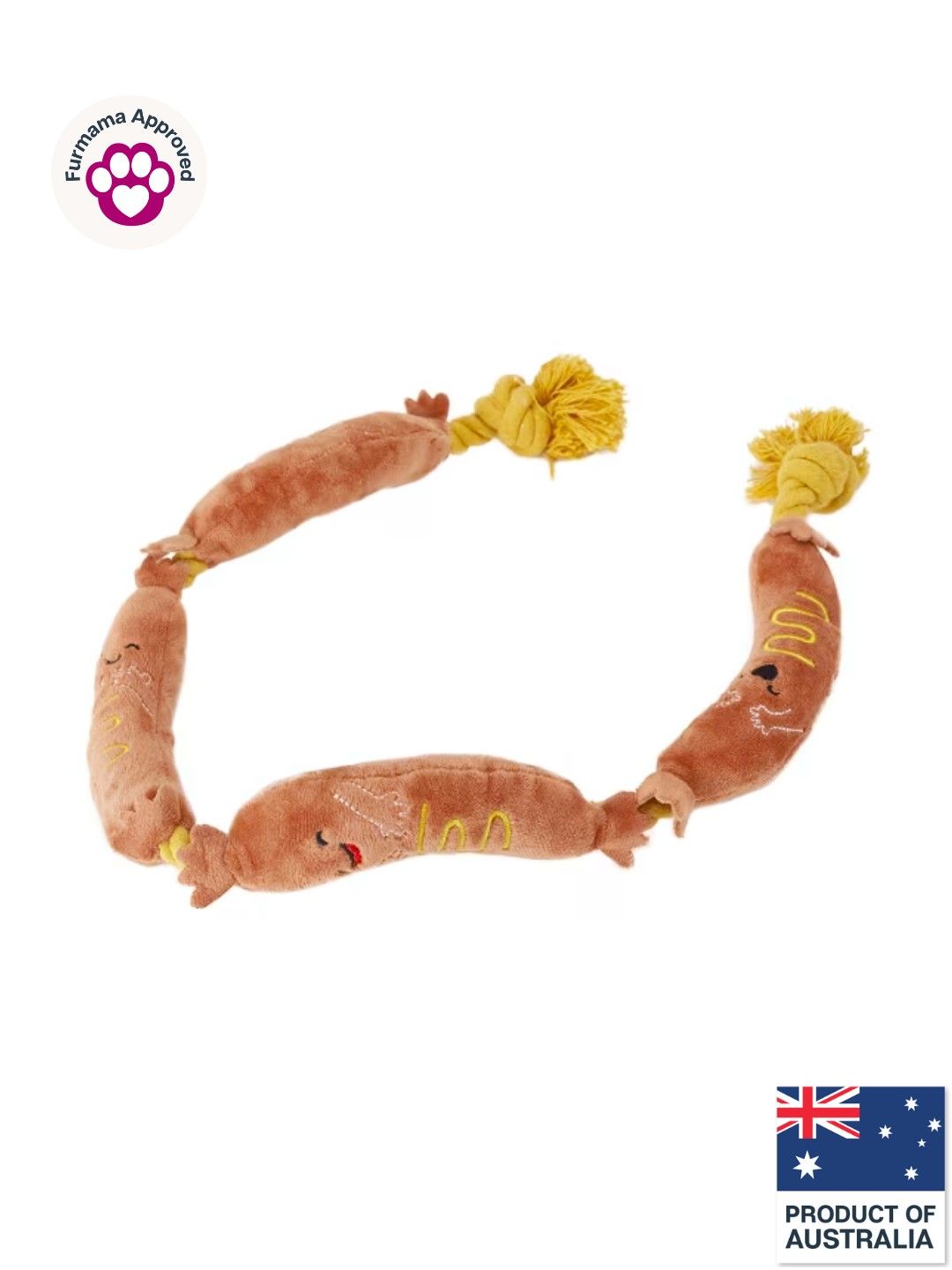 Anko Pet Toy Rope Sausage (Assorted- Image 1)