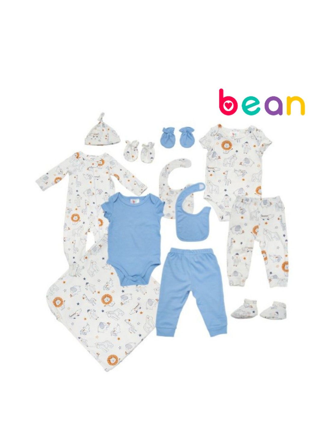 bean fashion Baby Wear Gift Set 12 pcs