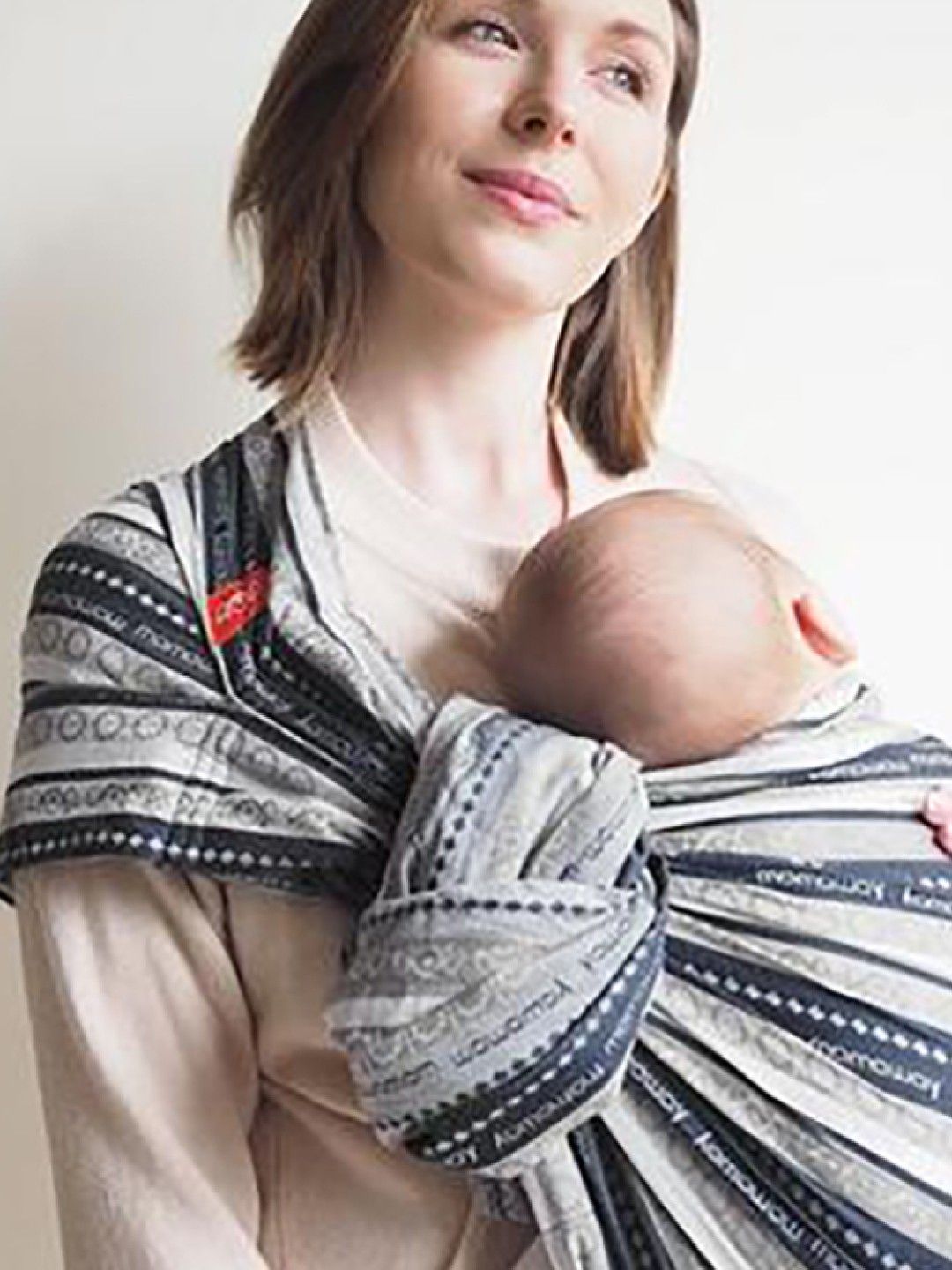 Mamaway (CLEARANCE) Bohemian Denim Baby Ring Sling (No Color- Image 3)