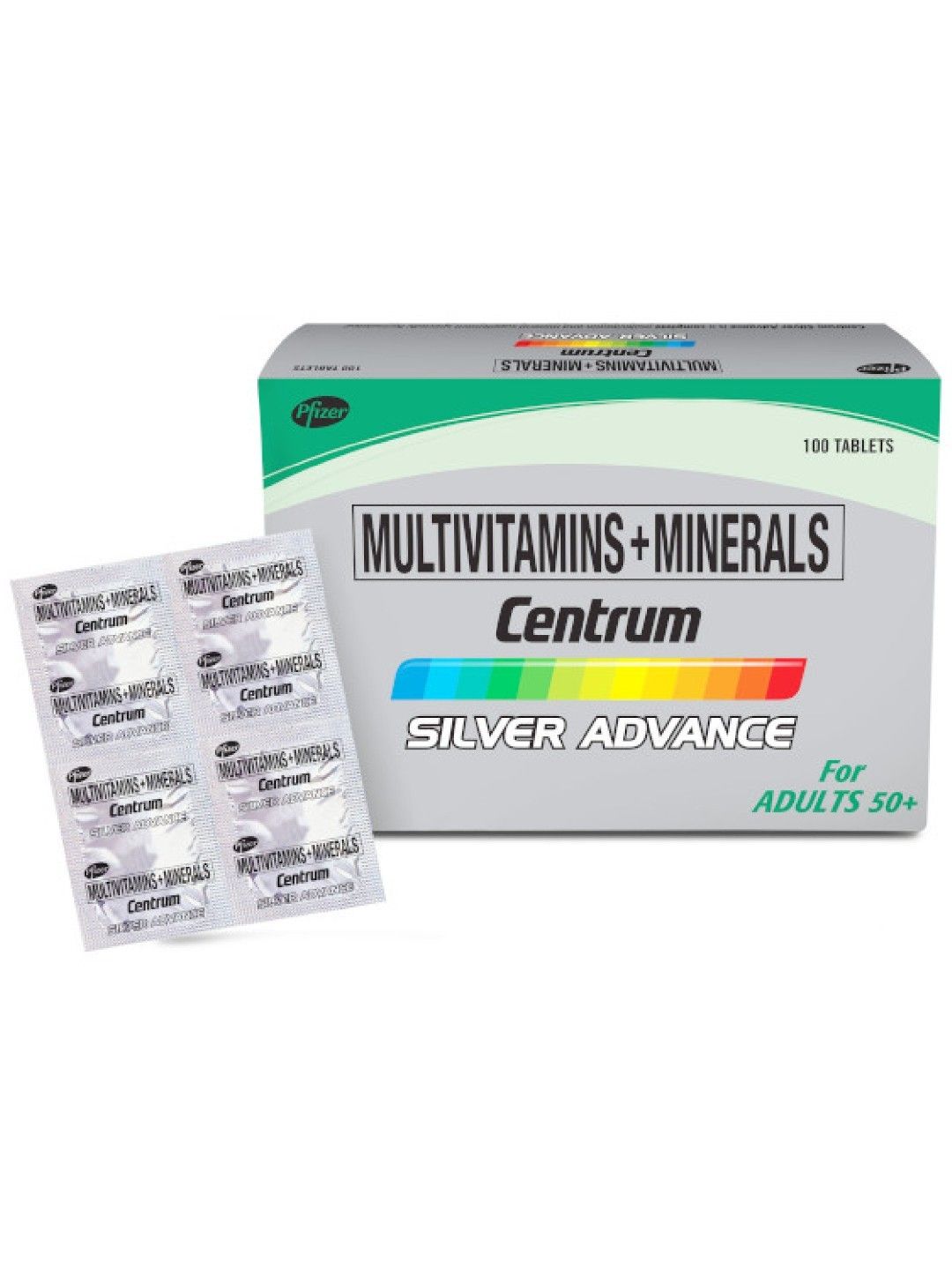 Centrum Silver Advance Multivitamins + Minerals Box (100s) [Expiry: Nov 2024]