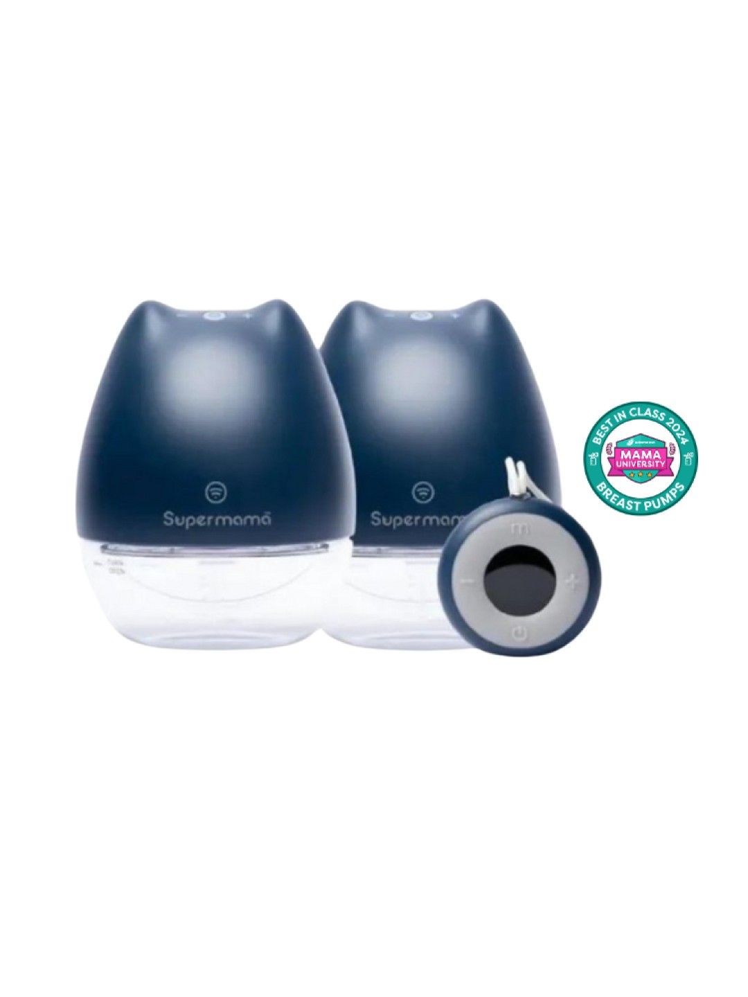 Supermama Lab Air Plus Handsfree Electric Breast Pump w/ Remote Control (Double) (No Color- Image 1)