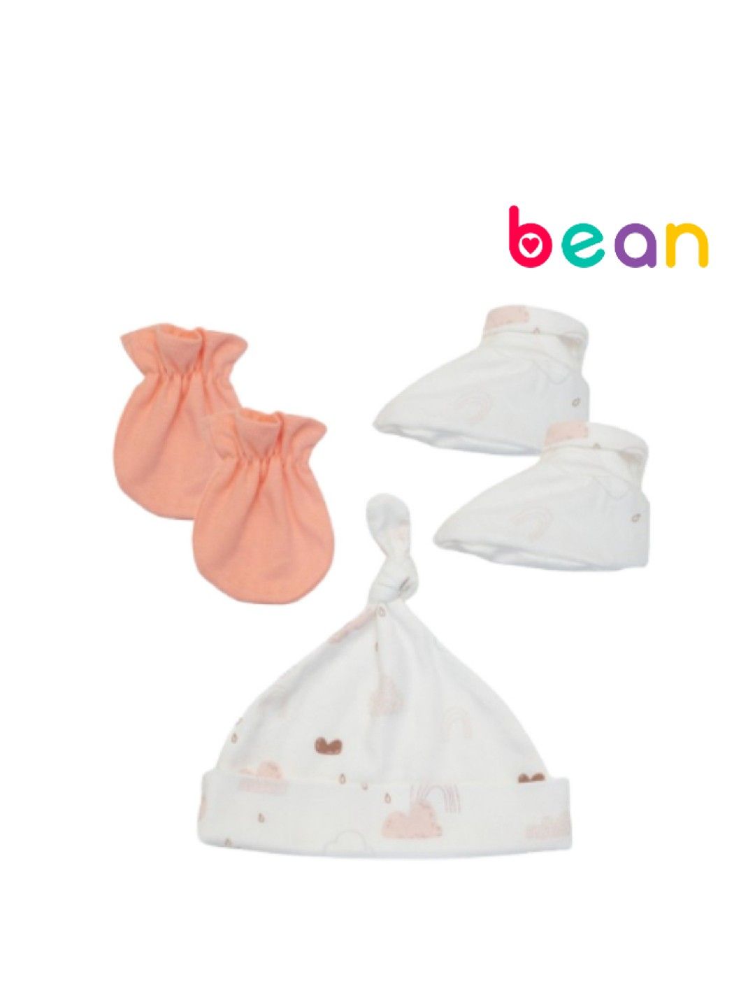 bean fashion 3 pcs Newborn Baby Accessories Bundle Cloud (Cloud- Image 1)