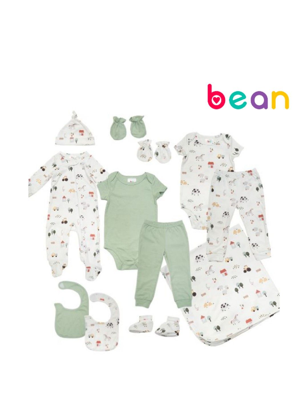 bean fashion Baby Wear Gift Set 12 pcs