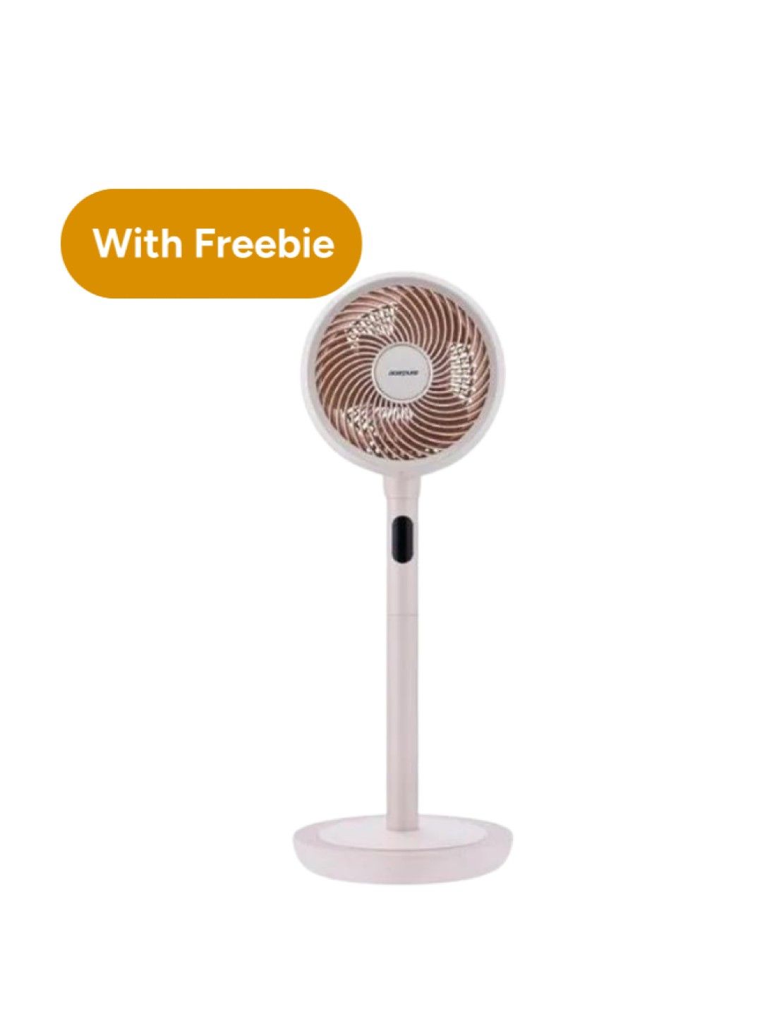 Acerpure Cozy F2 Air Circulator with FREE Lenovo HF140 Headset (White) (Pink- Image 1)