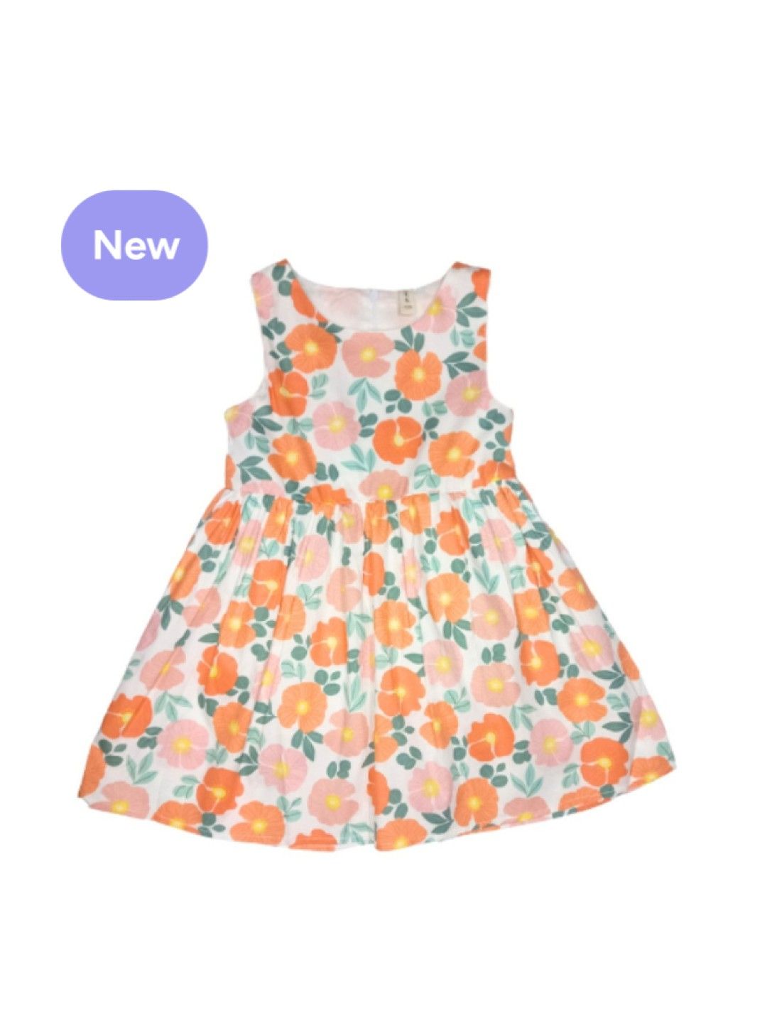 Cottonkind Sleeveless Anemone Dress