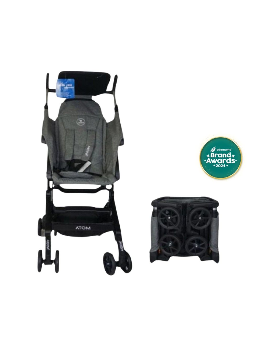 Akeeva Ultra Pocket Stroller Atom (Grey)