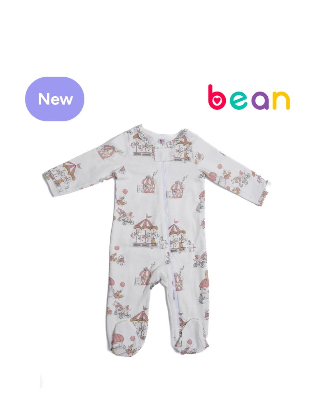 bean fashion Newborn Baby Sleepsuit Carousel