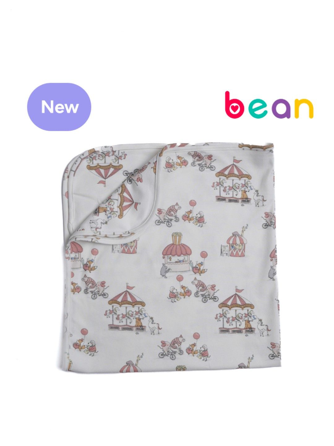 bean Newborn Baby Blanket Carousel