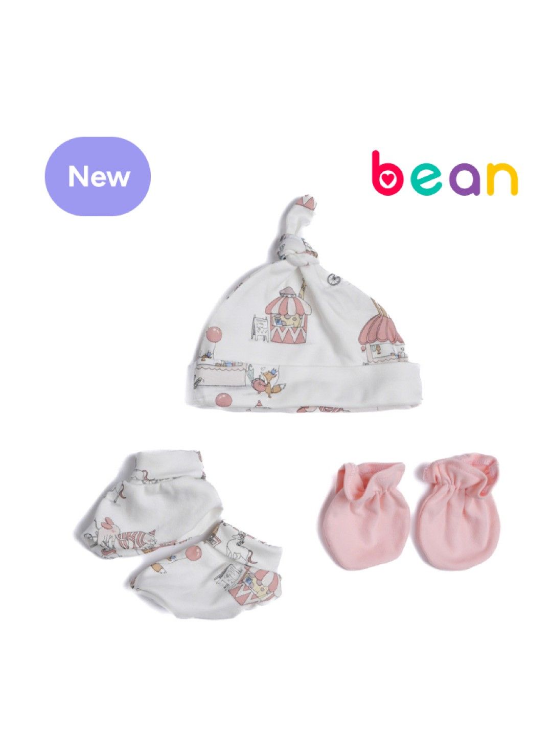 bean fashion 3 pcs Newborn Baby Accessories Bundle Carousel (Carousel- Image 1)