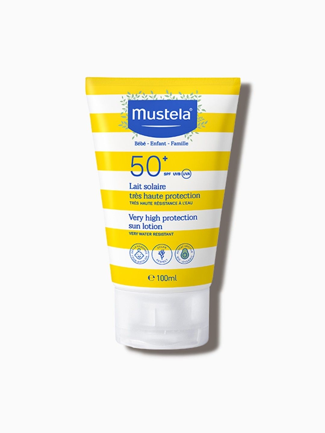 Mustela Gentle Cleansing Gel 750ml with FREE Sun lotion 100ml (No Color- Image 3)