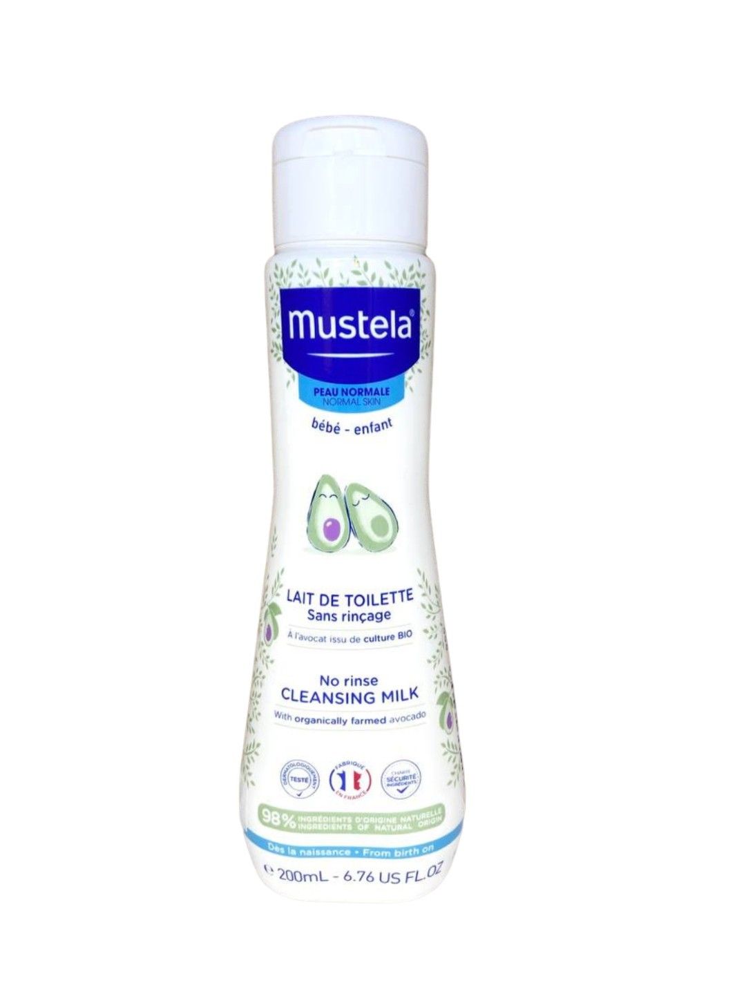 Mustela Gentle Cleansing Gel 750ml with FREE No Rinse Cleansing Milk 200ml (No Color- Image 3)