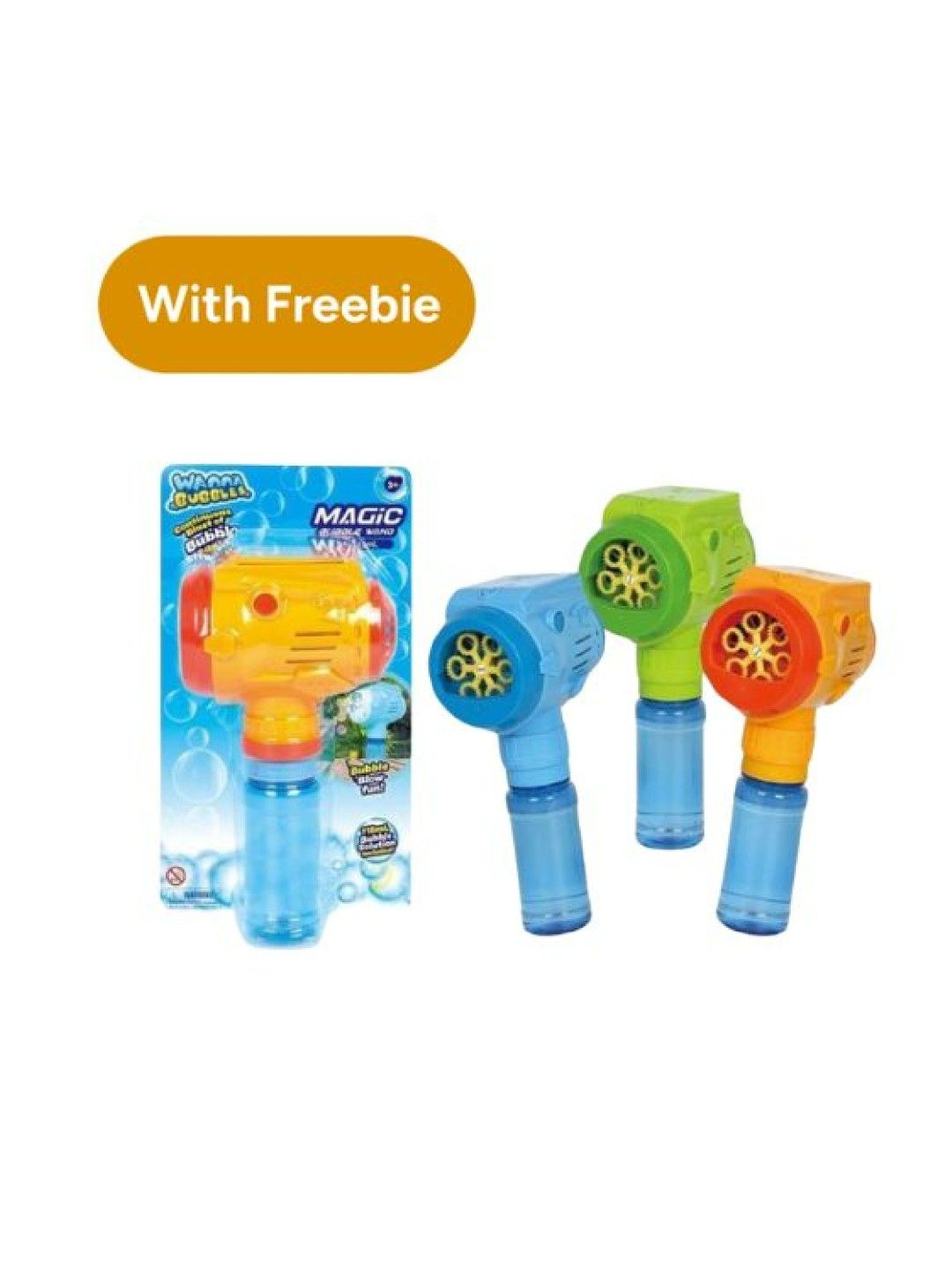 Wanna Bubbles Magic Bubble Wand Toy (No Color- Image 1)