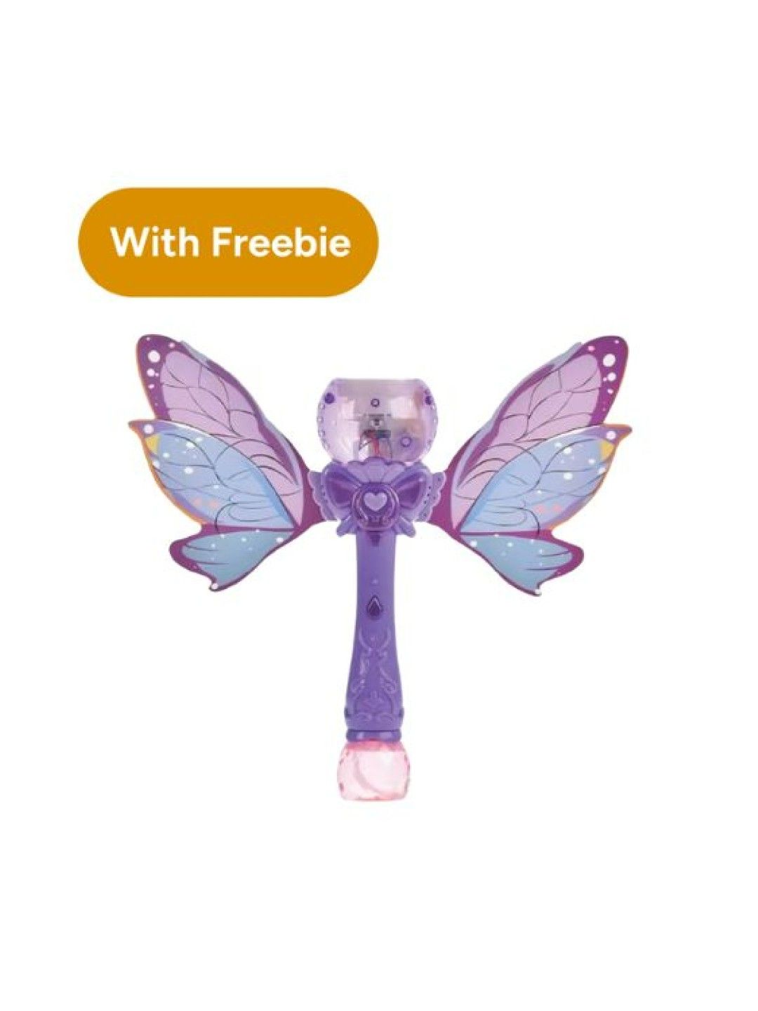 Wanna Bubbles Butterfly Magic Bubble 5-Holes Bubble Wand Toy (No Color- Image 1)