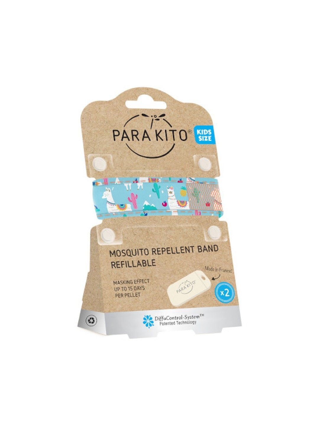 Para'kito Wristband Kids - Llama (No Color- Image 2)