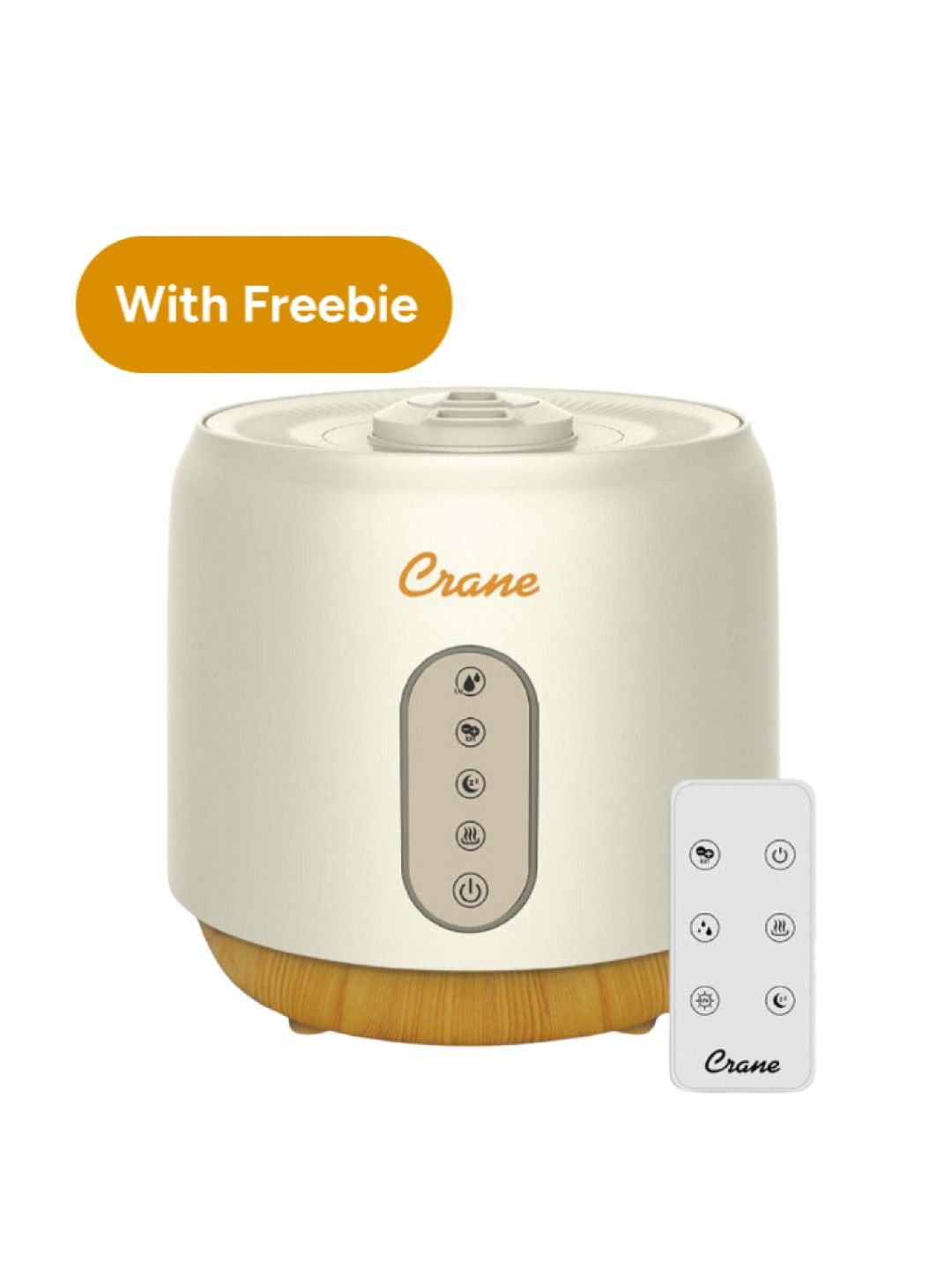 Crane 5-in-1 Top Fill Humidifier Ultrasonic Mist and Air Purifier w/ FREEBIE (No Color- Image 1)