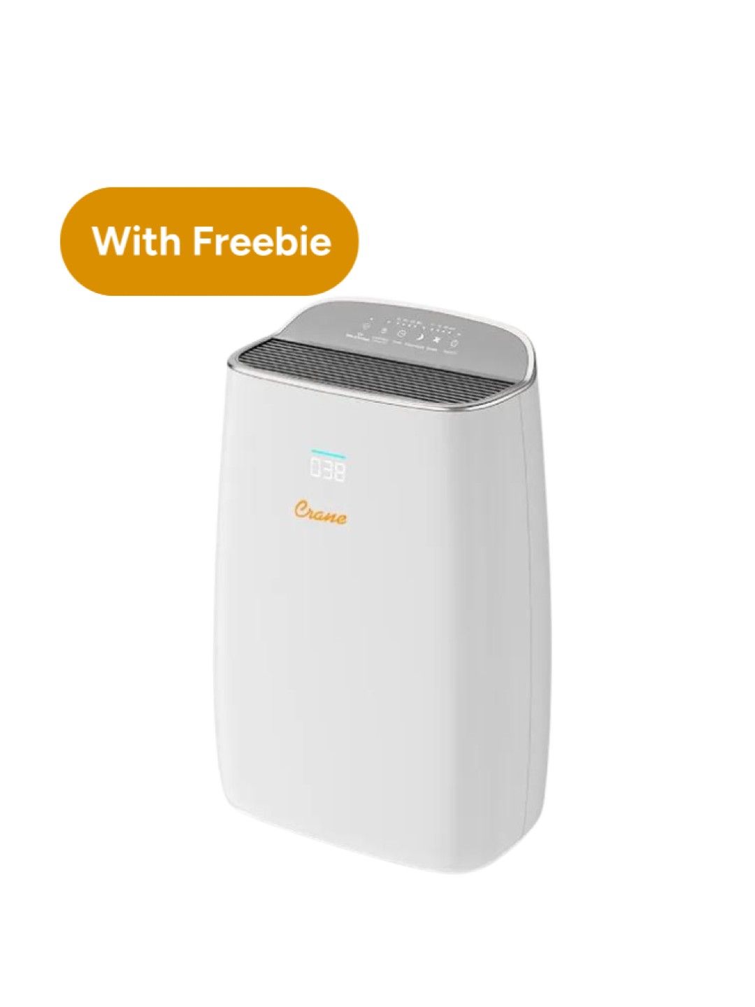 Crane True Hepa Smart Air Purifier w/ FREE Portable Jet Fan (No Color- Image 1)