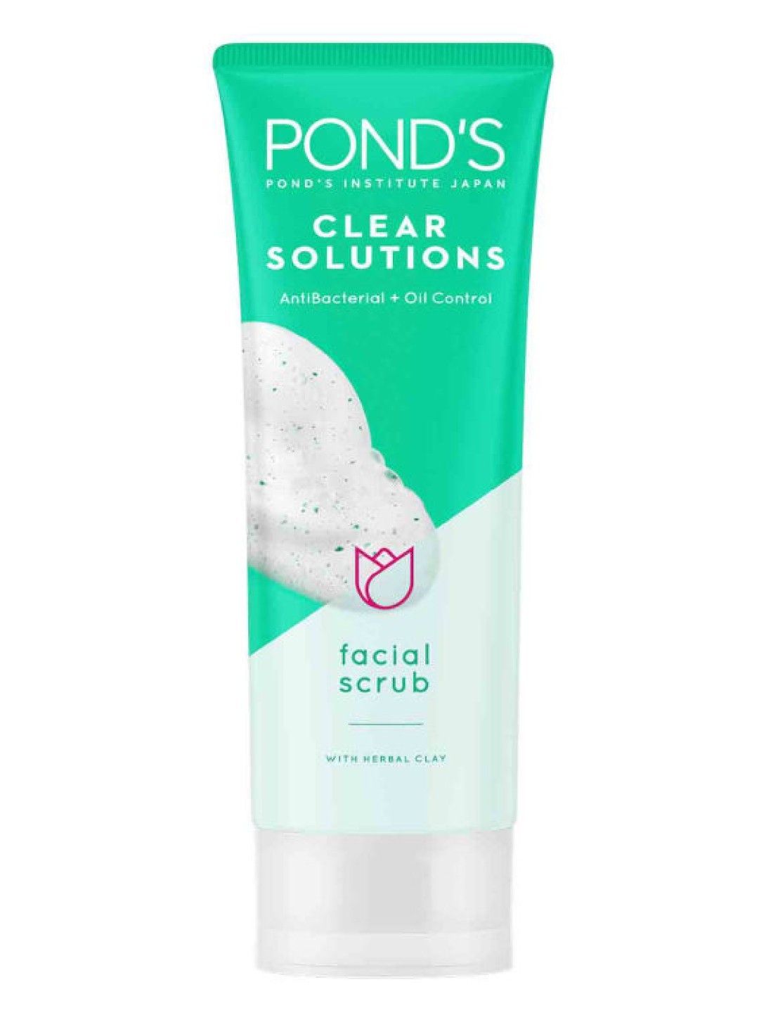 Pond's Clear Solutions Anti-Bacterial Facial Scrub (100g) [Expiry: Mar 2025]