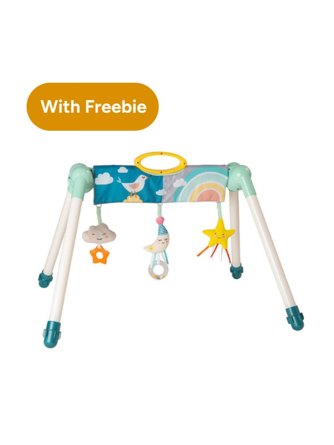 Taf Toys 2-in1 Mini Moon Take to Play Baby Gym (No Color- Image 1)