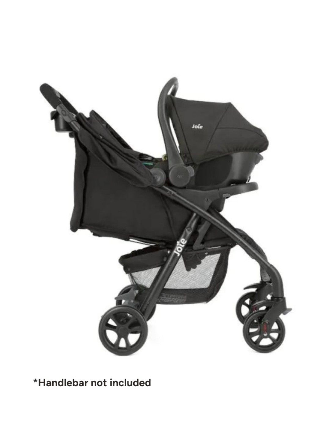Joie Muze LX Travel System with Juva Car Seat (Coal- Image 1)