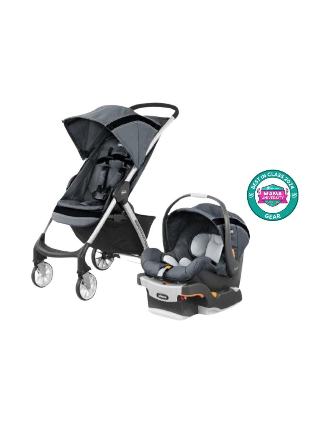 Chicco Mini Bravo Sport Travel System (Stroller with Car Seat) (No Color- Image 1)