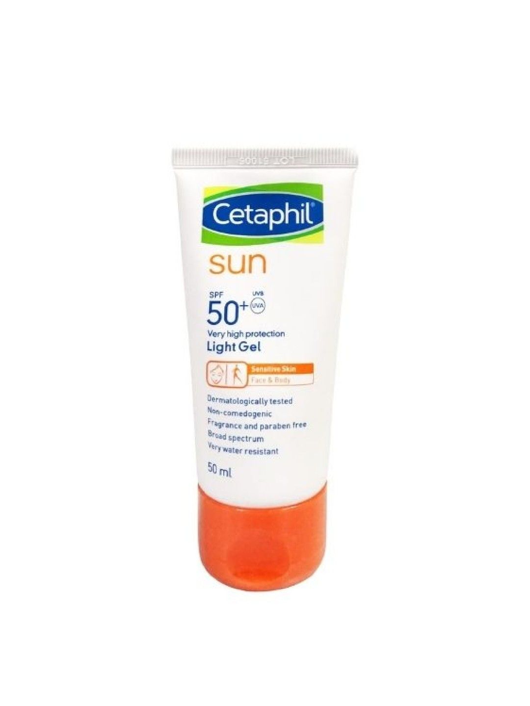 Cetaphil Sunscreen SPF50+ Gel (50ml) [Expiry: 6/30/2024] (No Color- Image 1)