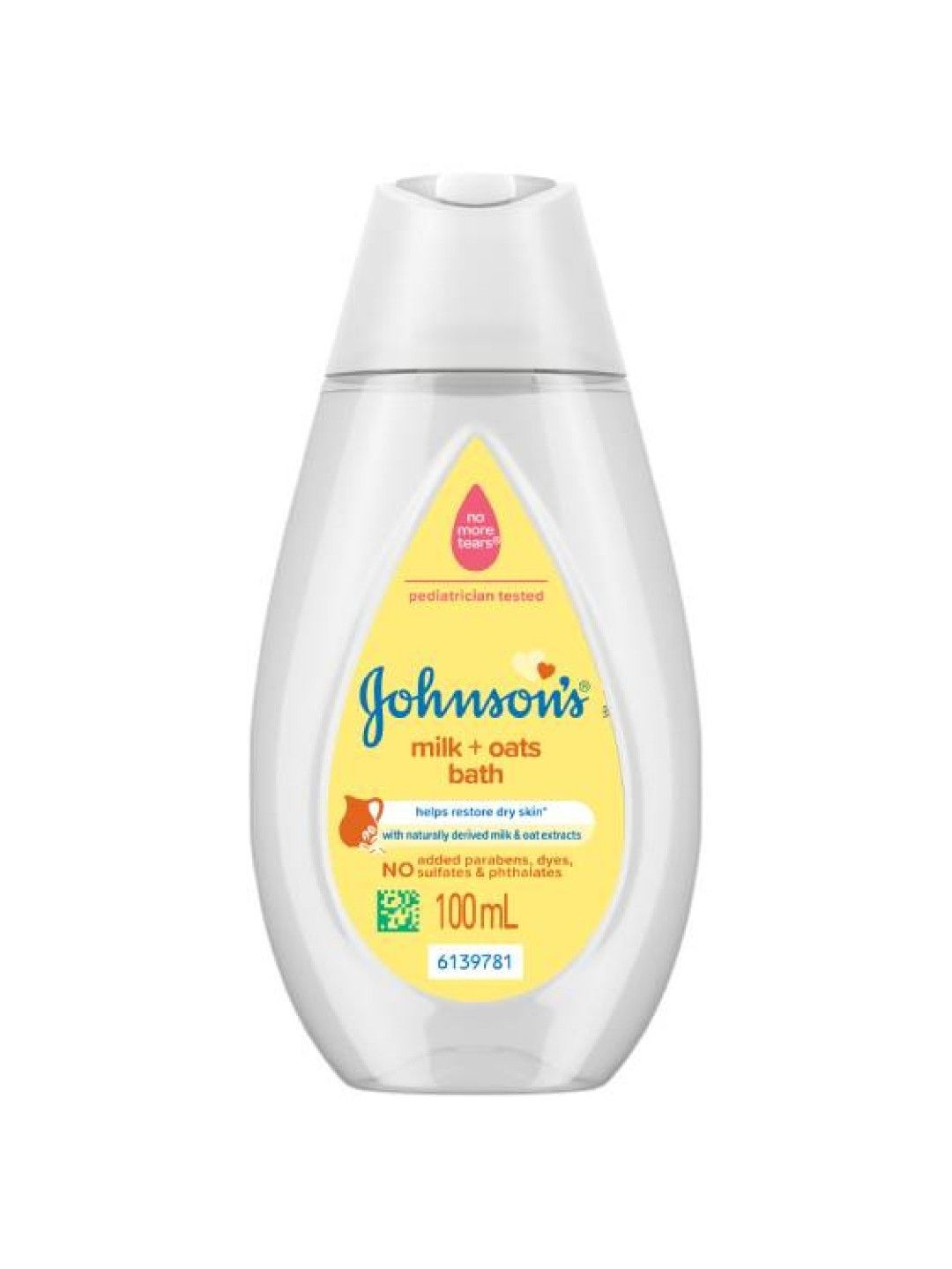 Johnson's Milk+Oats Baby Bath (100mL) [Expiry: Jun 2025] (No Color- Image 1)