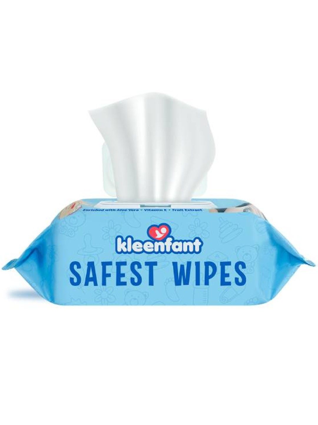 Kleenfant Unscented Baby Wipes (108s)