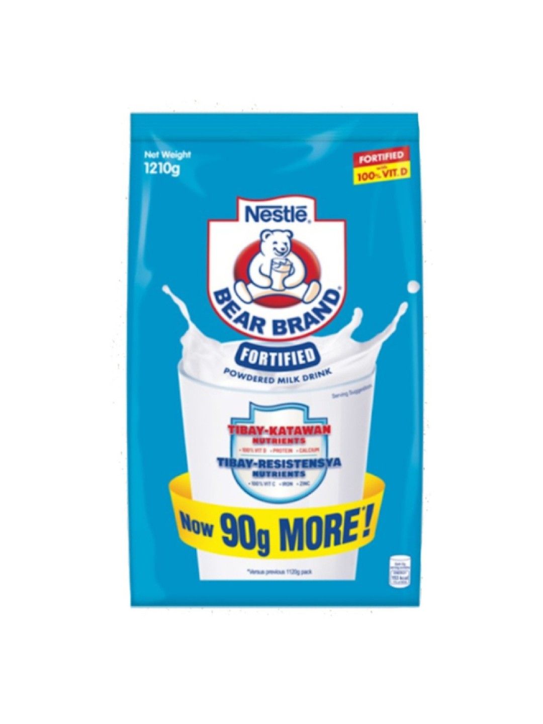 Bear Brand Fortified Powdered Milk Drink (1.21kg) (No Color- Image 1)