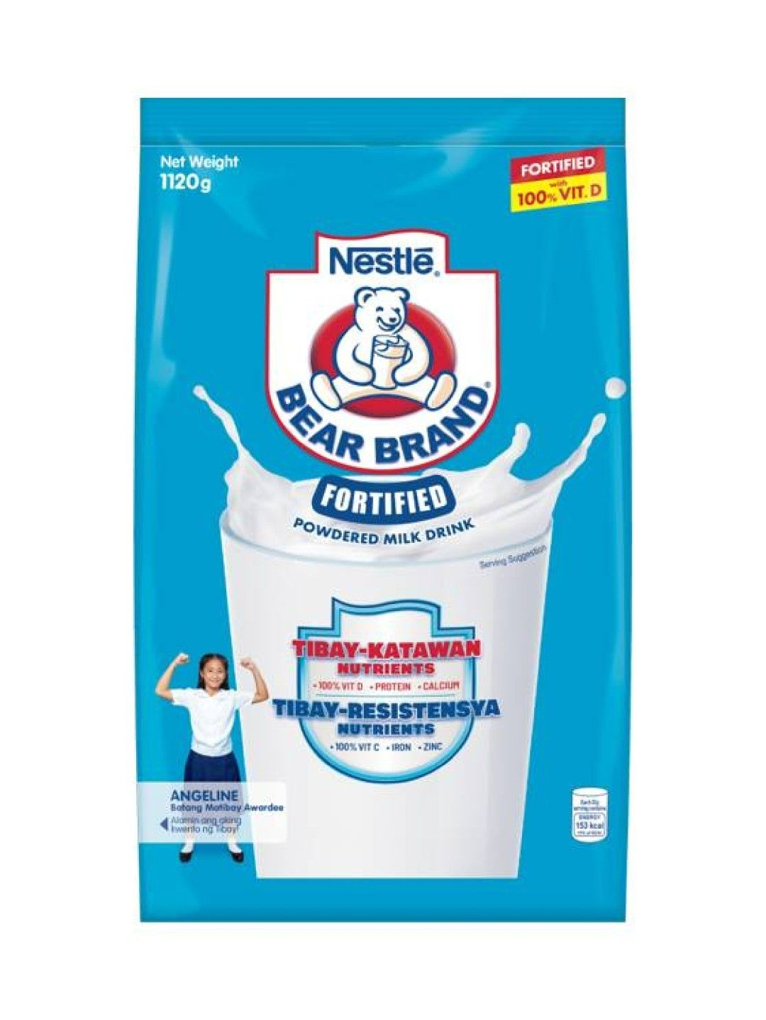 Bear Brand Fortified Powdered Milk Drink (1.12kg) [Expiry: 9/30/2024]