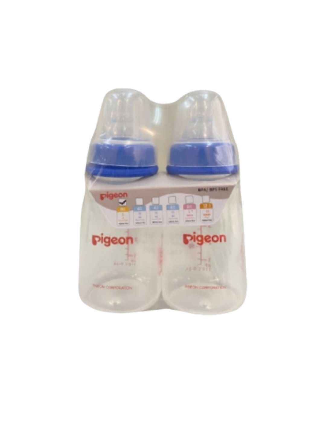 Pigeon RPP Blue Bottle Small (120ml) Twin Pack for Newborn (No Color- Image 3)