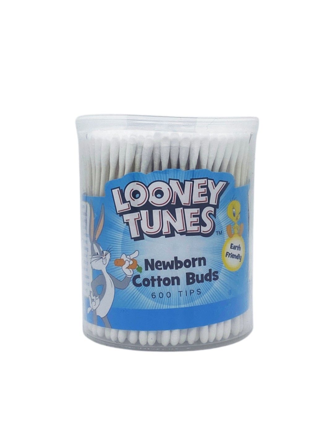 Looney Tunes Newborn Cotton Buds (600 pcs) (No Color- Image 1)