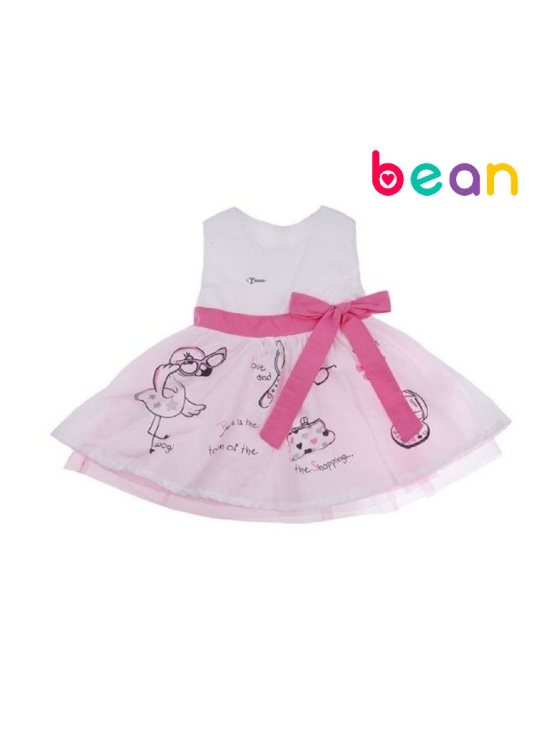 bean fashion Wogi Play Ribbon Dress (No Color- Image 1)