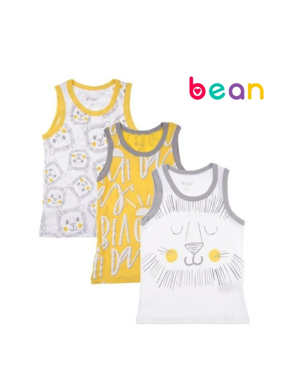 bean fashion Wogi Play Tank Tops Set Beach Day (No Color- Image 1)