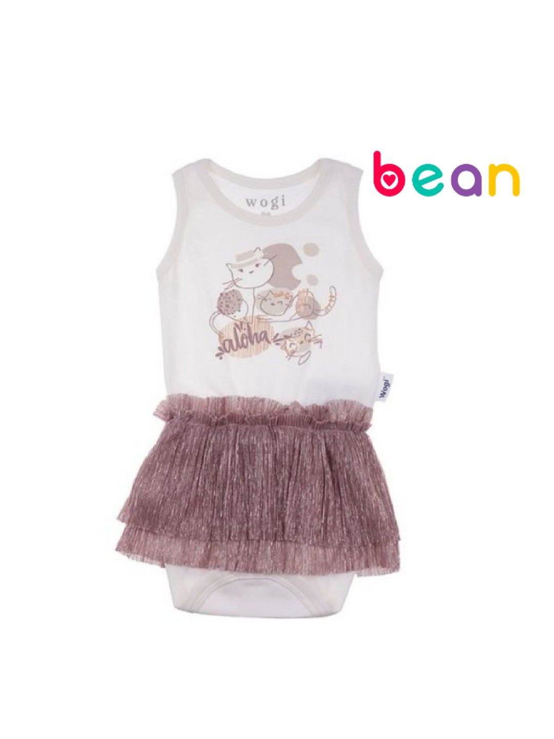 bean fashion Wogi Play Aloha Sleeveless Dress Set (No Color- Image 1)