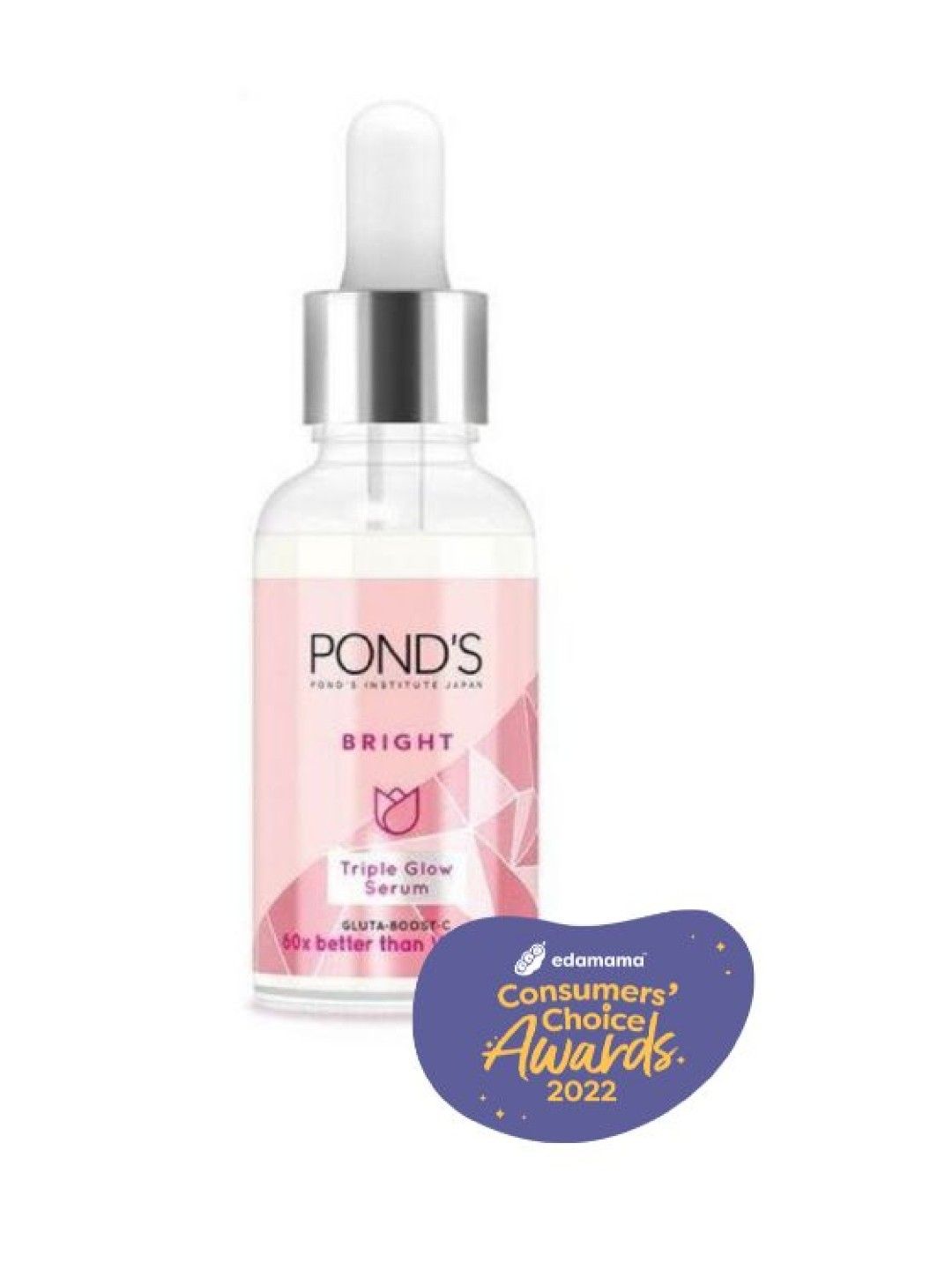 Pond's Bright Triple Glow Facial Serum with Gluta Boost (30g) [Expiry: Jun 2025]