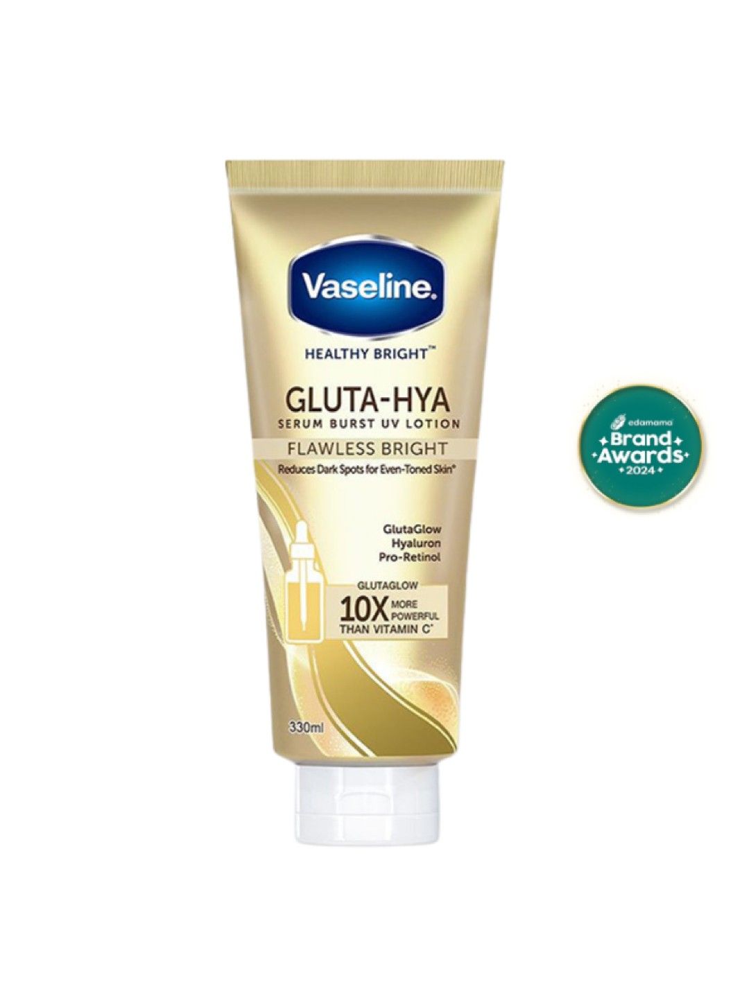 Vaseline Gluta-Hya Serum Burst: Flawless Bright (330ml) (No Color- Image 1)